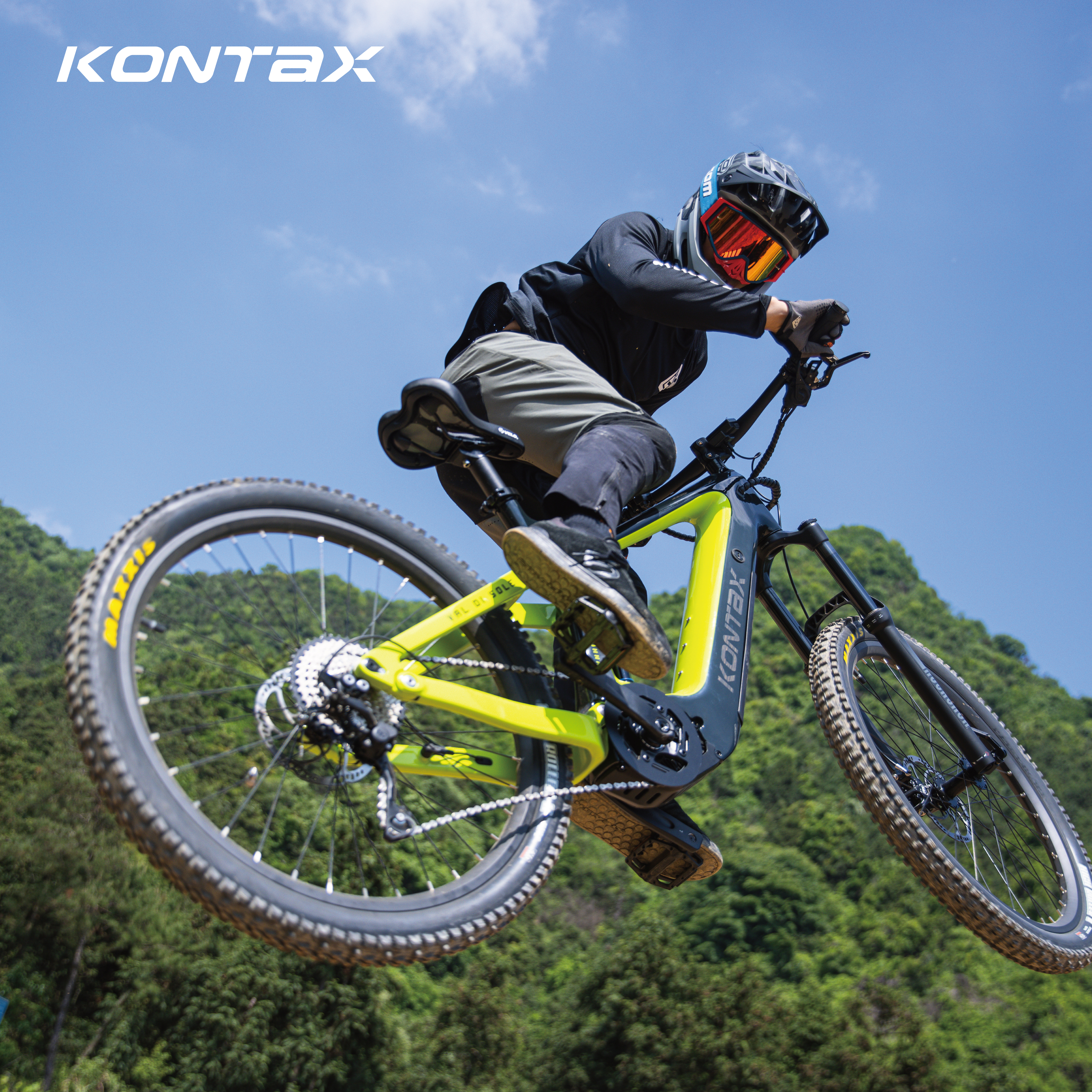 Carbon Fiber EM500 Full Suspension Ebike