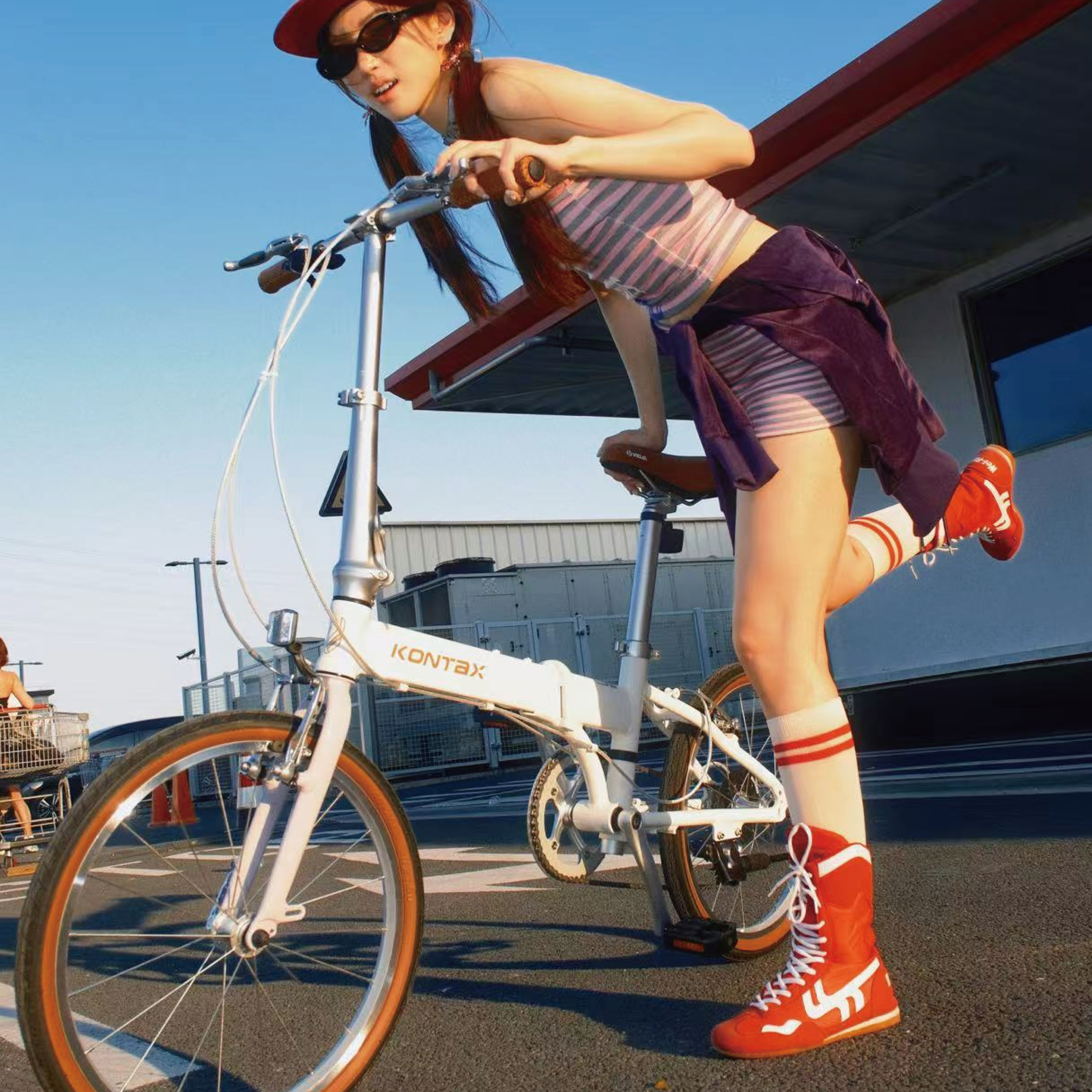 Folding bicycle